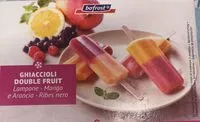 Mängden socker i Ghiaccioli double fruit