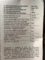 Mängden socker i Stecco croccante nocciolato