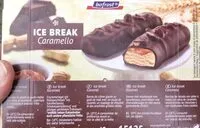 Mängden socker i Ice break caramello