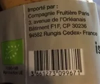 Mängden socker i bananes issues de l'agriculture biologique