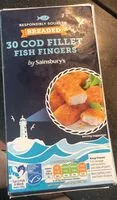 Mängden socker i 30 cod filet fish fingers