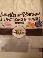 Mängden socker i lunettes de romans à l'abricot
