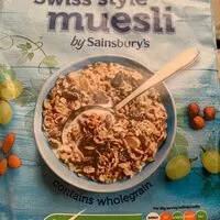 Mängden socker i Swiss style muesli