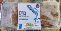 Mängden socker i Breaded 2 cod fillets