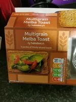 Mängden socker i Multigrain Melba toast