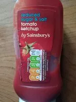 Mängden socker i Tomato ketchup