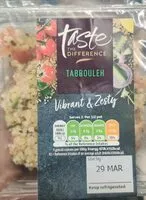Mängden socker i Tabbouleh