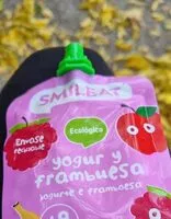 Mängden socker i yogur y frambuesa