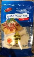Mängden socker i Grana padano A.O.P