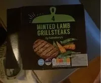 Mängden socker i Minted lamb grillsteaks