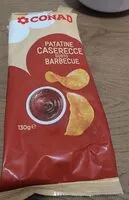 Mängden socker i Patatine casarecce gusto barbecue