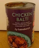 Mängden socker i Chicken Balti