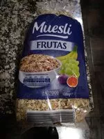 Mängden socker i Muesli frutas