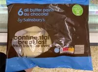 Mängden socker i 6 all butter pains au chocolate