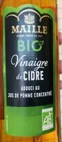 Mängden socker i Bio vinaigre de cidre