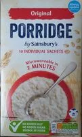 Mängden socker i Porridge (original)