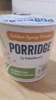 Mängden socker i Porridge Golden Syrup Flavour