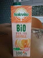 Mängden socker i Pur jus orange bio