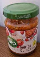 Mängden socker i Bio Brotaufstrich mit Tomate und Quinoa