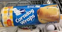 Mängden socker i Corn dog Wraps