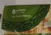 Mängden socker i Sainsburys Potato bread