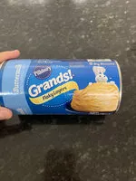 Mängden socker i Grands Flaky Layers Buttermilk (8 Big Biscuits)