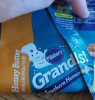 Mängden socker i Grands Southern Homestyle Honey Butter Biscuits 8ct