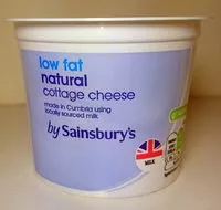 Mängden socker i Low fat natural cottage cheese