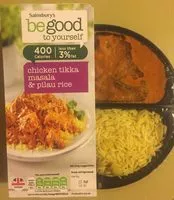 Chicken tikka masala pilau rice