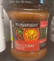 Mängden socker i Red curry paste