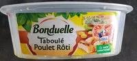 Mängden socker i Taboulé Poulet Roti