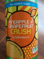 Mängden socker i Pineapple & Grapefruit Crush