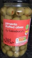 Mängden socker i Pimento stuffed olives