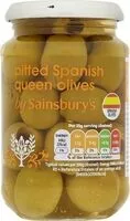 Mängden socker i Pitted Spanish Queen Olives