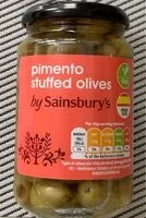 Mängden socker i Pimento stuffed olives