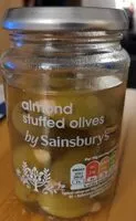 Mängden socker i Almond stuffed olives