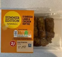 Mängden socker i Harissa Lamb & Chicken Koftas