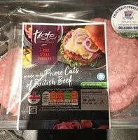 Mängden socker i 4 Beef Steak Burgers