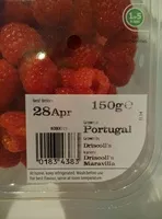 Mängden socker i Raspberries