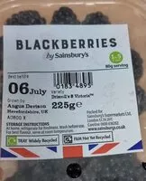 Mängden socker i Blackberries