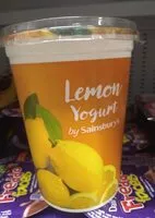 Mängden socker i Sainsbury lemon yogurt