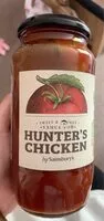 Mängden socker i Hunters chicken sauce