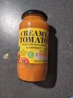 Mängden socker i Creamy Tomato Sauce