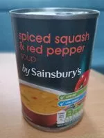 Mängden socker i Spiced squash & red pepper soup