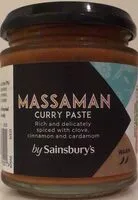 Mängden socker i Massaman Curry Paste
