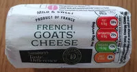 Mängden socker i Taste the Difference French Goats' Cheese