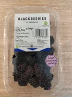 Mängden socker i Blackberries