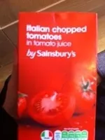 Mängden socker i Italian Chopped tomatoes in tomato juice