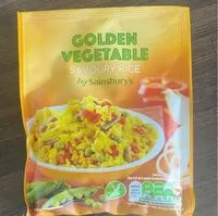 Mängden socker i golden vegetable savoury rice