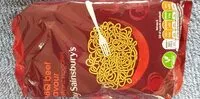 Mängden socker i BBQ Beef Flavour Instant Noodles